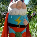 Super hero gnome
