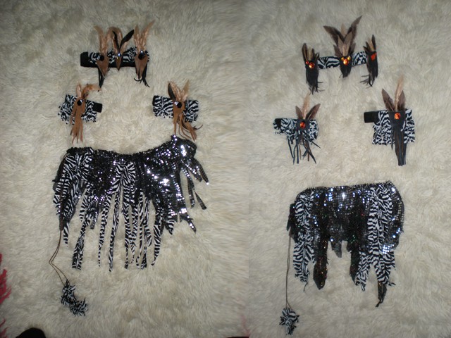 Jungle themed accessories for Dance Circus