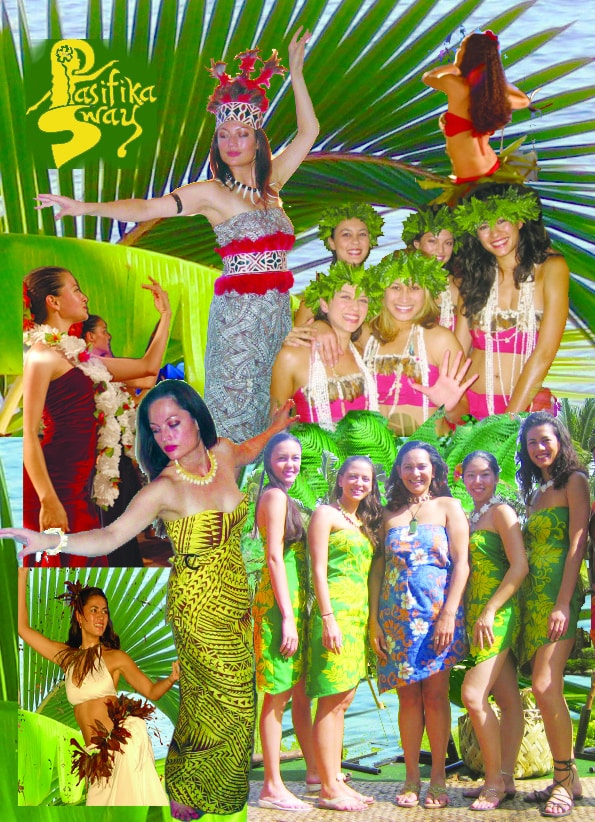 Pasifika sway, polynesian dancers, fancy dress costume hire shop