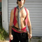 Pirate fancy dress costume
