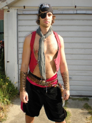 Pirate fancy dress costume