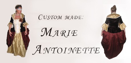 Marie Antoinette, fancy dress costume hire shop