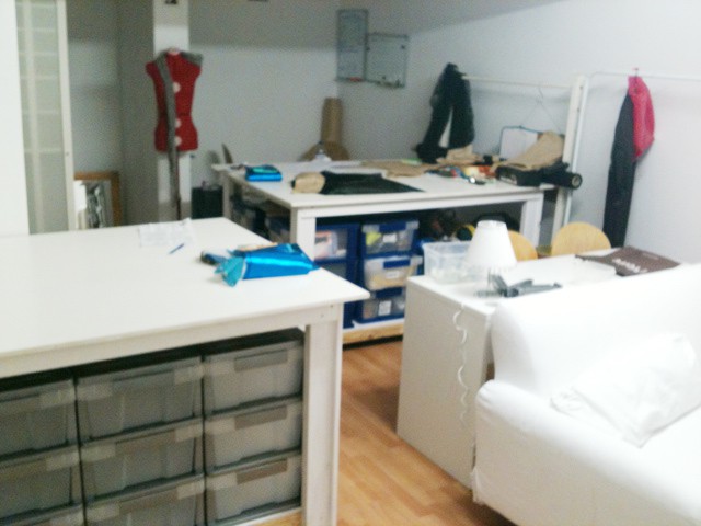 New sewing space!