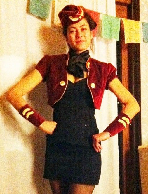 Flight attendant, air hostess, costumeuniform