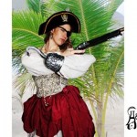 Pirate Wench fancy dress costume for hire, Sydney, Bondi