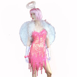 pink angel costume, fancy dress shop, sydney, bondi