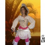Pirate wench fancy dress costume hire shop