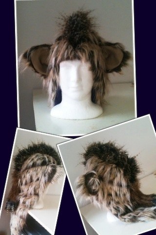 Lion cub hat