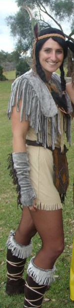 Pocahontas fancy dress costume hire