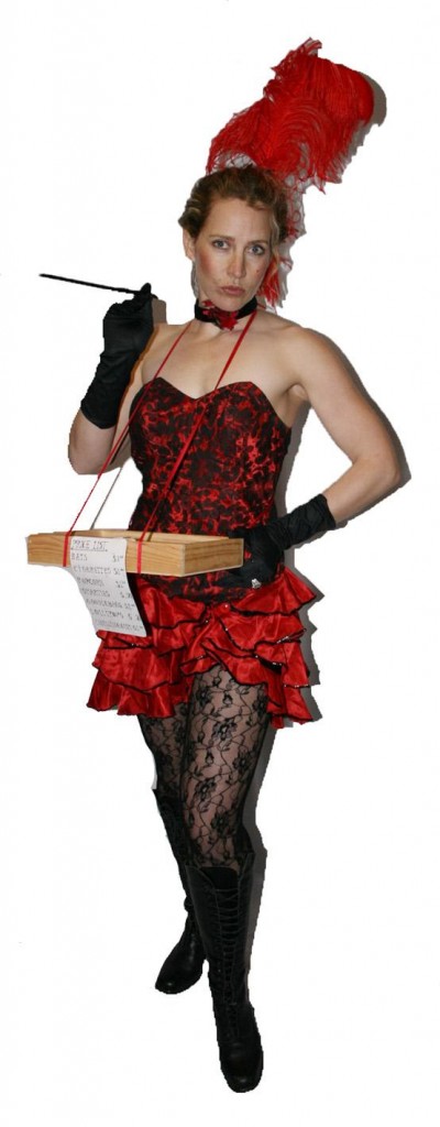 Cigarette girl costume