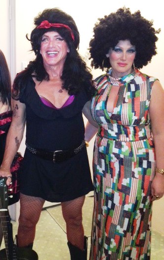 Amy Winehouse and Minnie Riperton fancy dress costumes
