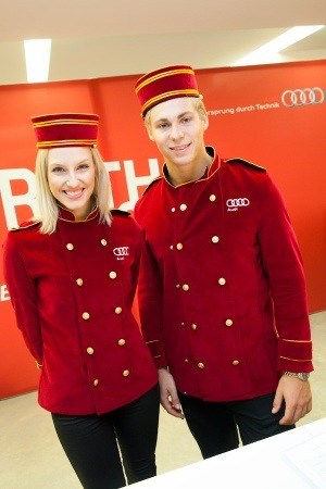Audi promotional event costumes