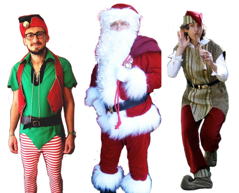 Christmas fancy dress costume hire shop