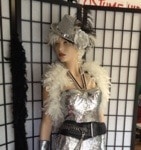 Sparkly Silver burlesque circus! Fancy dress costume hop, Bondi, Sydney