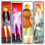 Psychedelic fancy dress costumes