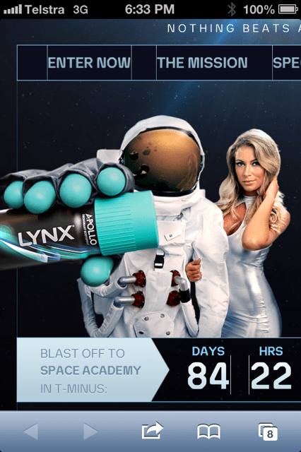 lynx promo costume