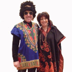 60's Hippy costume couple