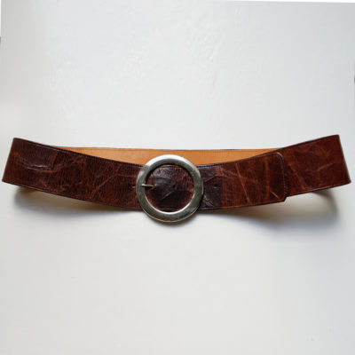 vintage leather belt